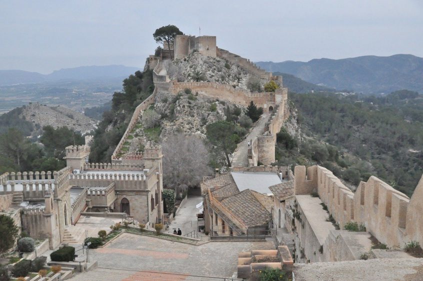 Castillo de Xàtiva. Furgocar