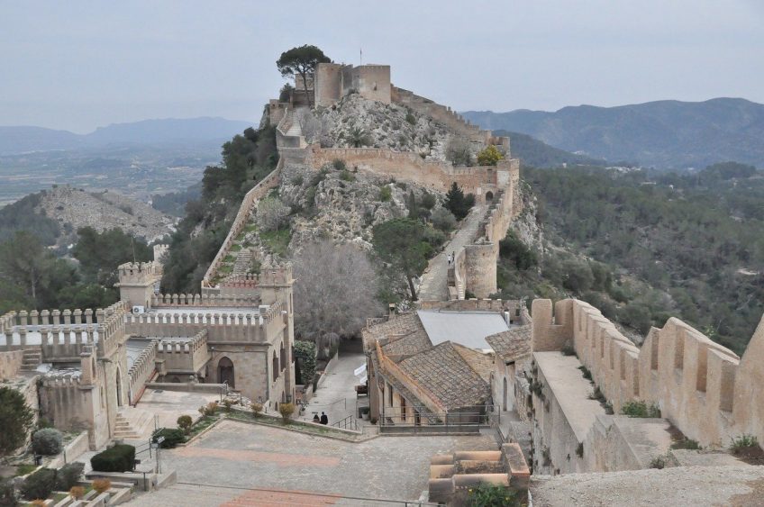 Castillo de Xàtiva. Furgocar