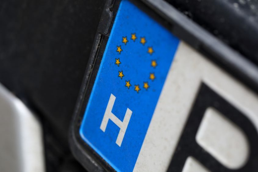 Tipos de matrículas de vehículos en España