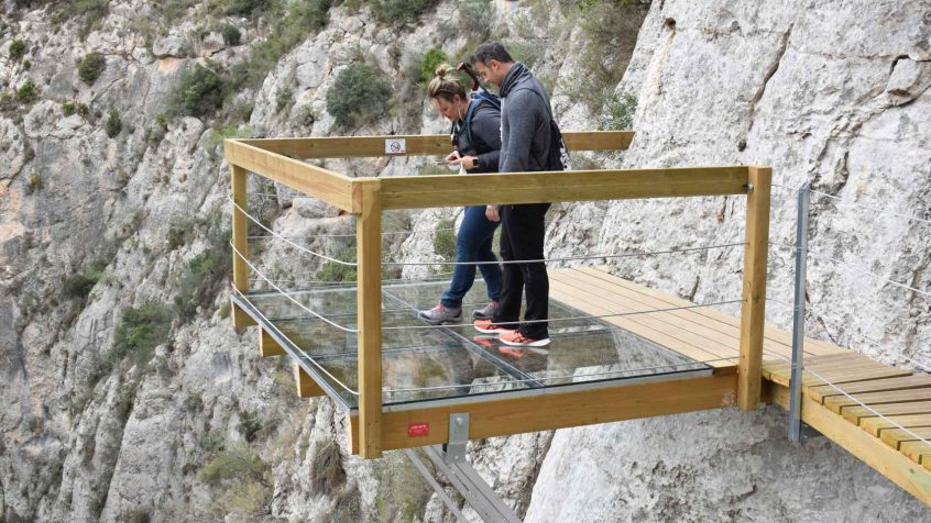 Pasarela del Sendero